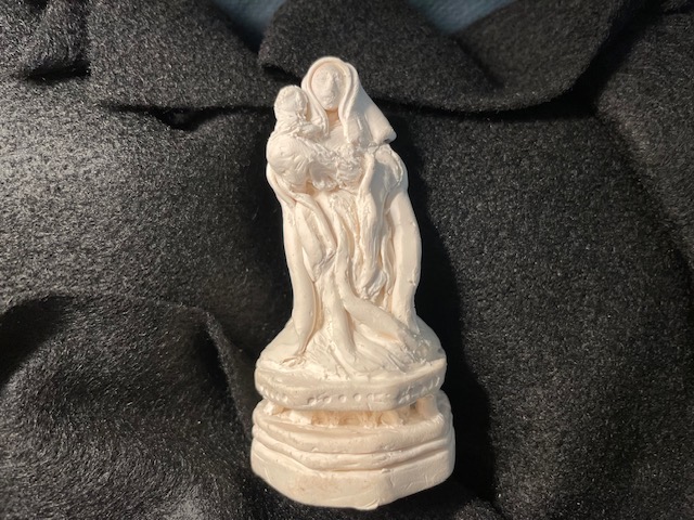 Photo showing a figurine from the box museum